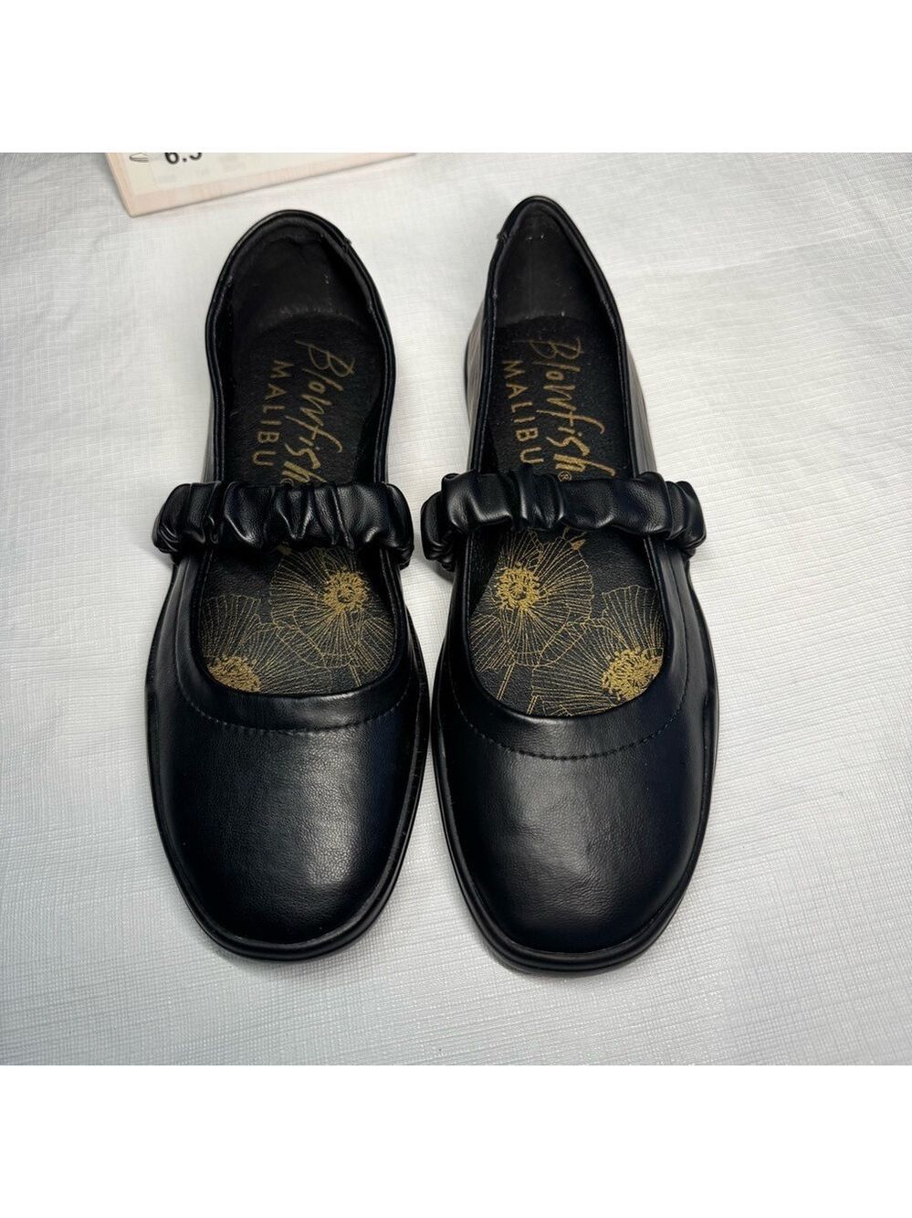 Blowfish Black Slip-On Flats Classic Maryjane